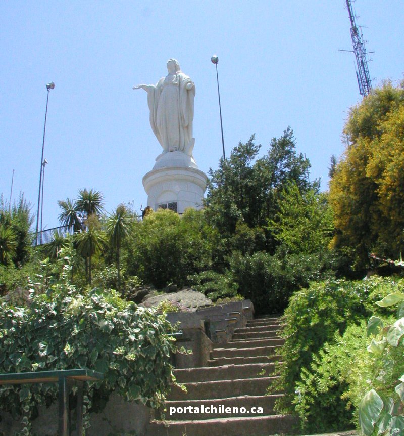 La Virgen, Cerro San Cristobal